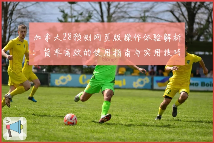 加拿大28预测网页版操作体验解析：简单高效的使用指南与实用技巧展示
